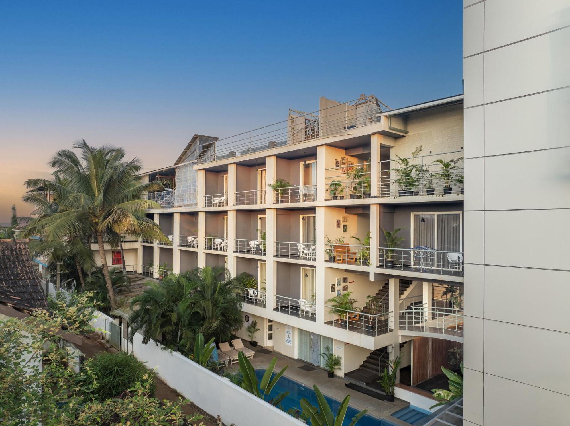 فندق Echor Samara Morjim Goa Sea View Restro المظهر الخارجي الصورة