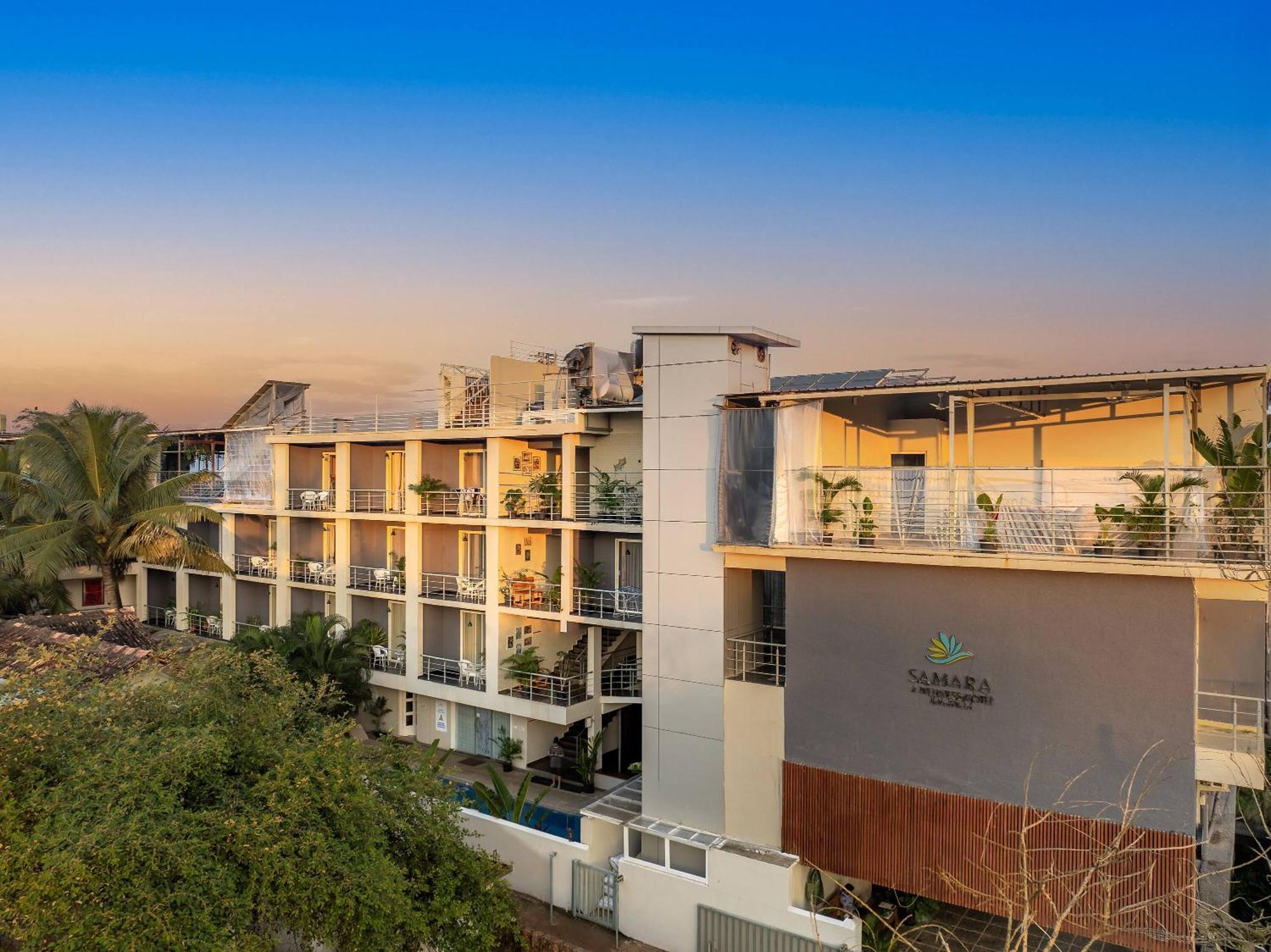 فندق Echor Samara Morjim Goa Sea View Restro المظهر الخارجي الصورة